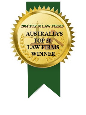 Top 50 Law Firm Winner 2014