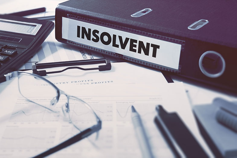 insolvent